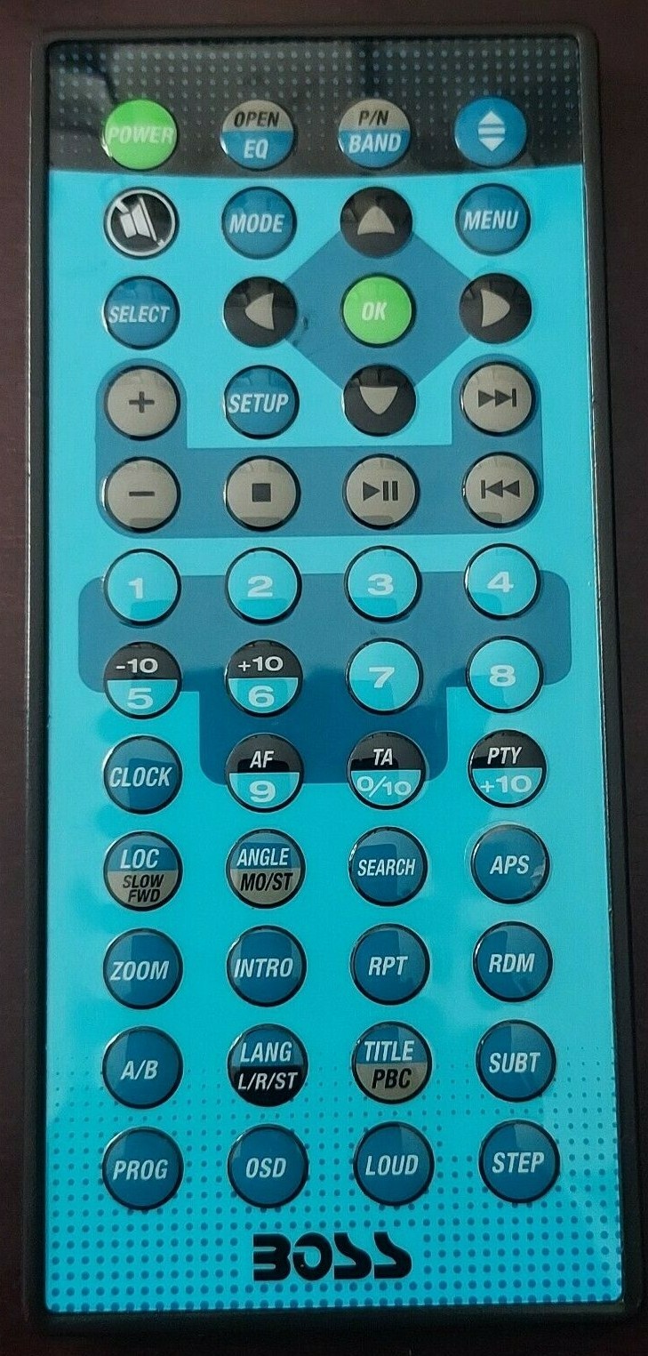 BOSS Remote Control BV6450 Car Audio, Stereo and DVD Players