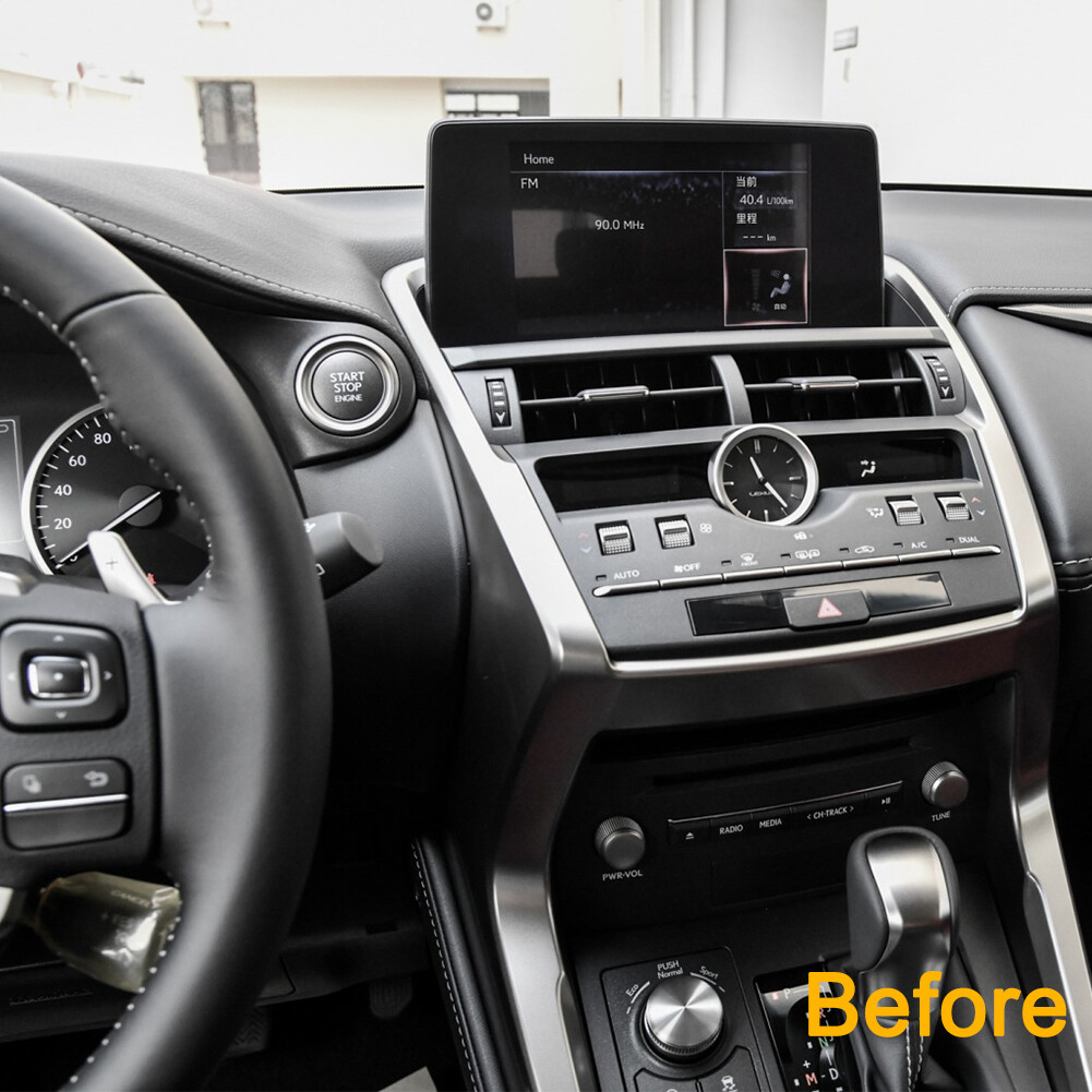 Android 14 Car Radio For Lexus NX NX200 NX200T 300h 2017-2021 Auto Player GPS BT