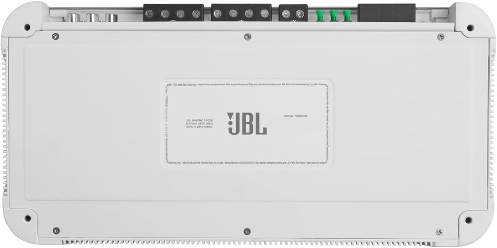 JBL Marine A5055 Class AB/D 5-Channel Marine Amplifier