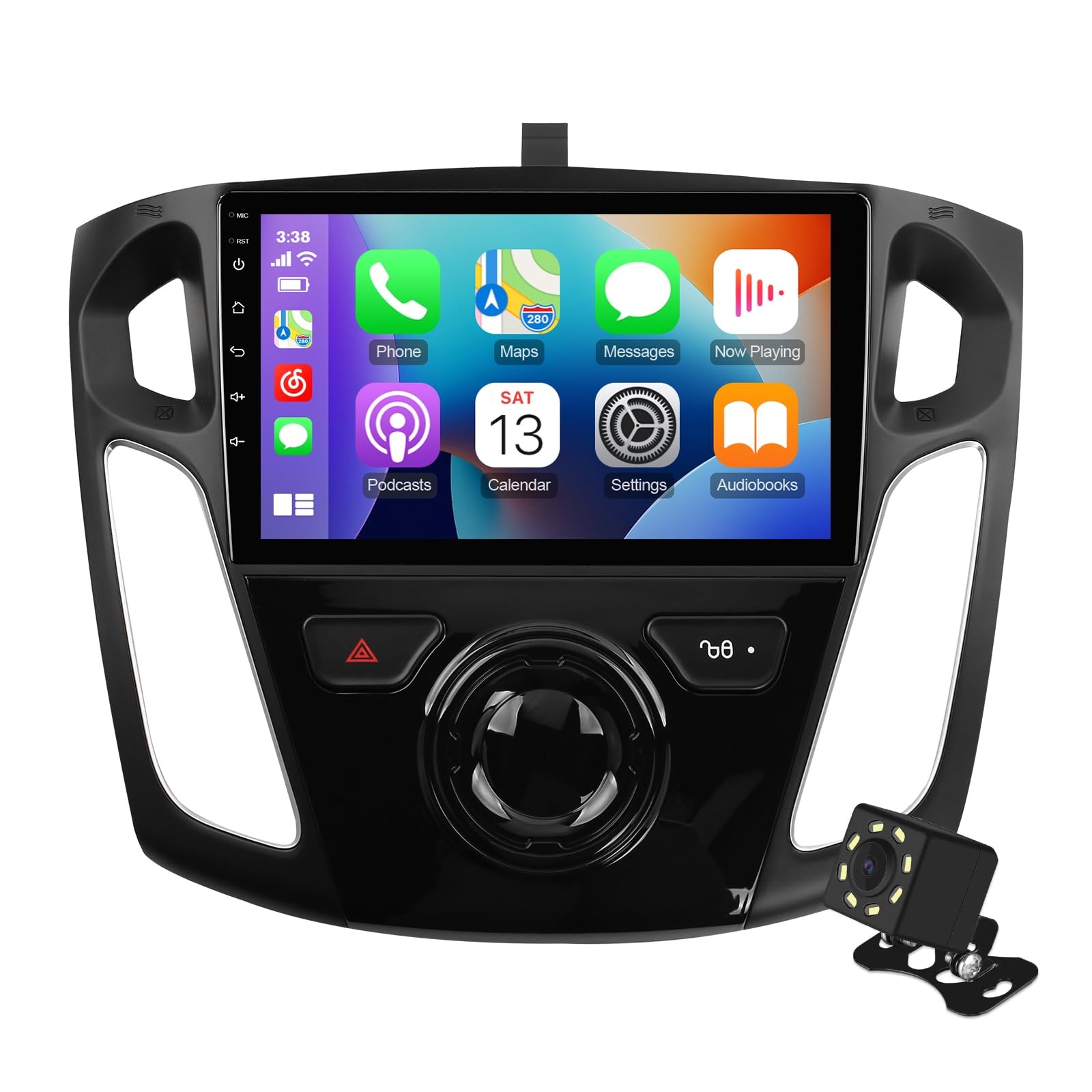 9 Inch IPS Touchscreen Android 13 Car Stereo for Ford Focus 2012-2018 Dual USB