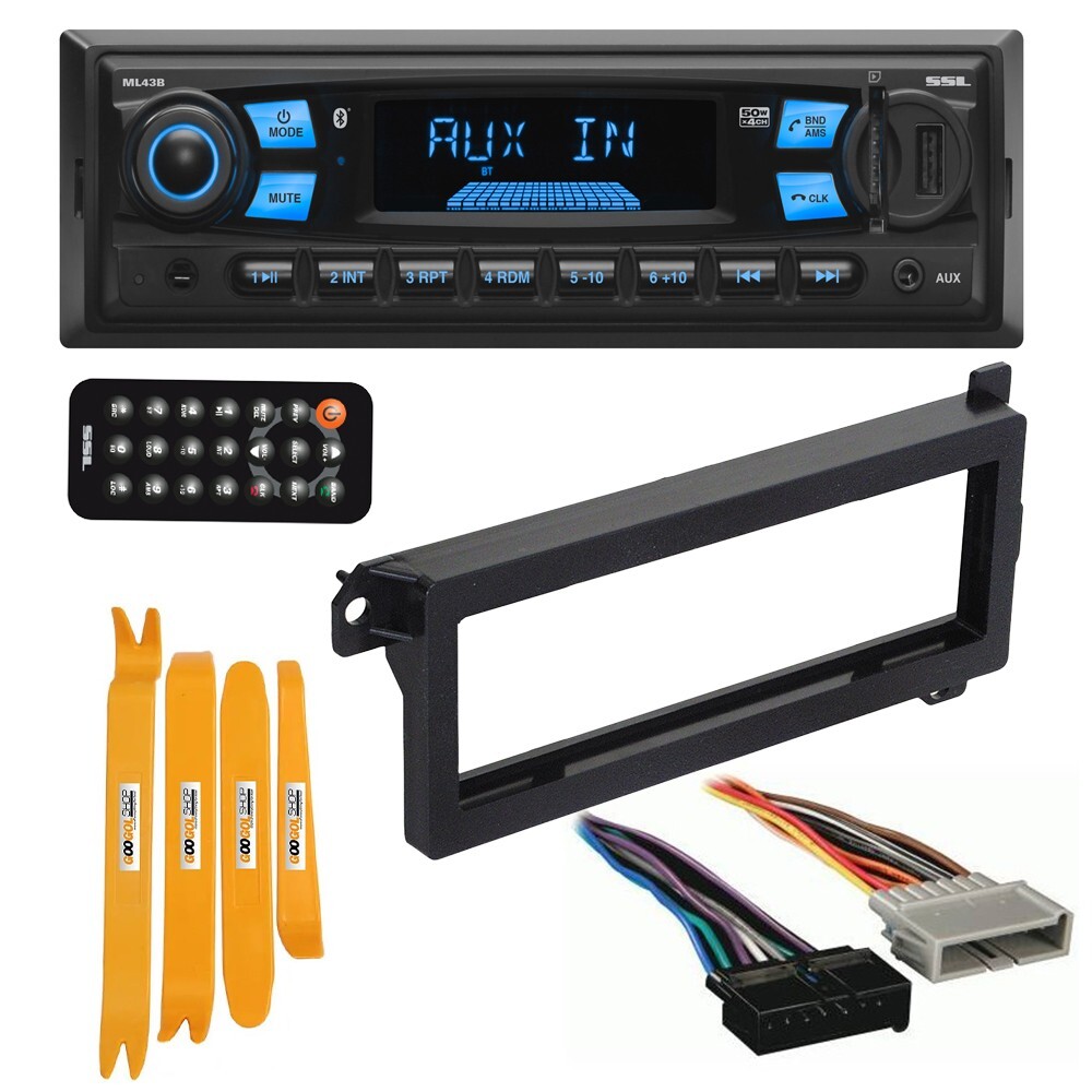 Bluetooth Car Stereo MP3 AM/FM Radio Install kit for 1994-2001 Dodge RAM 1500