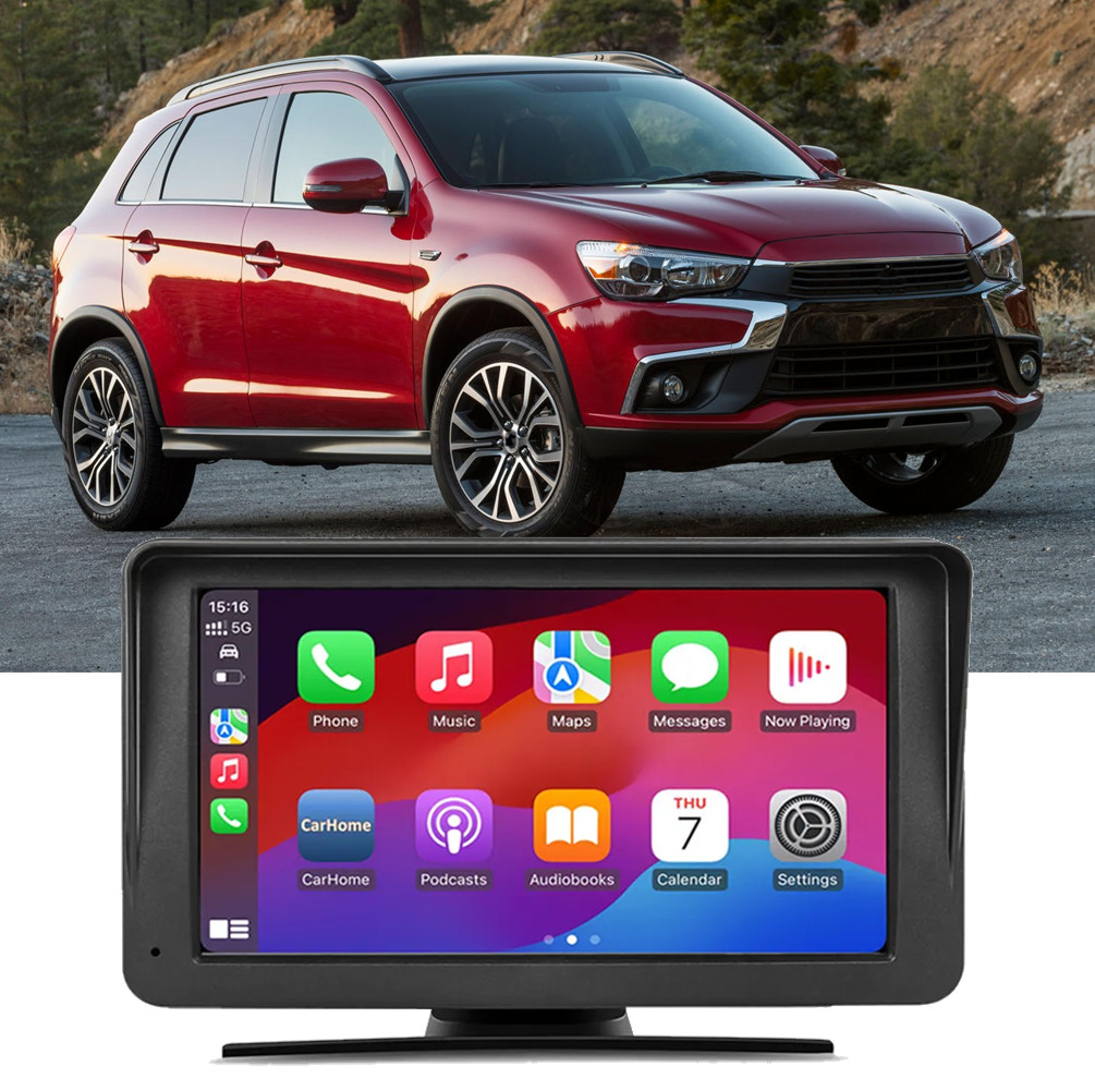 7”Touch Screen Wireless Android Carplay Stereo FM/AM For Mitsubishi Outlander