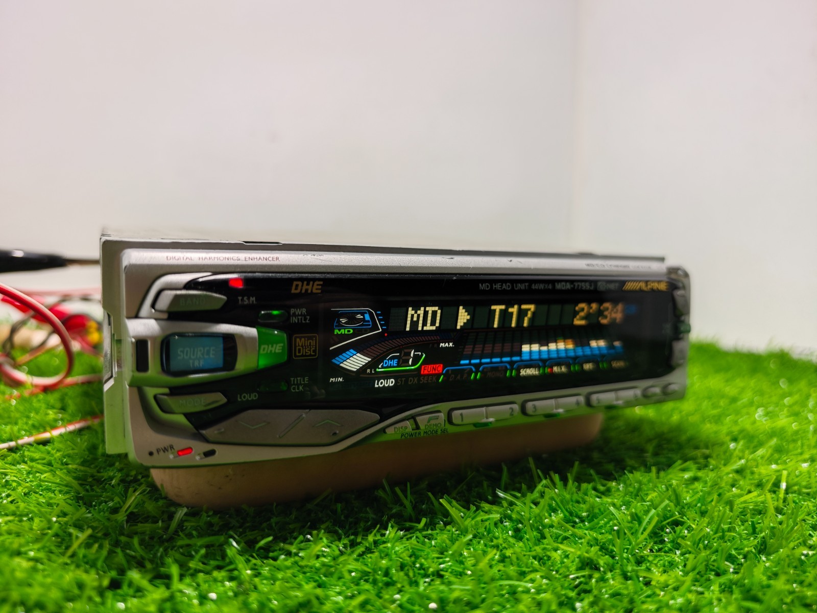 Alpine MDA-7755J Minidisc Player MD Head Unit Vintage Car Audio EQ Japan Rare