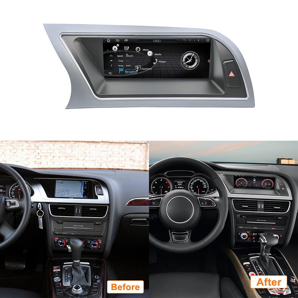 8.8″Car Video Player for Audi A4 2013-2016 Carplay WiFi BT Hands-free WiFi GPS