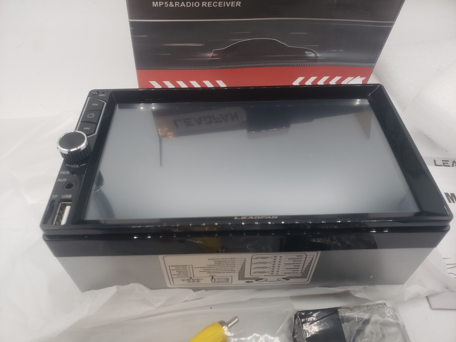 Leadfan SWM N7 7″ Car Stereo Double Din Touch Screen Car Radio Audio Receiver FM