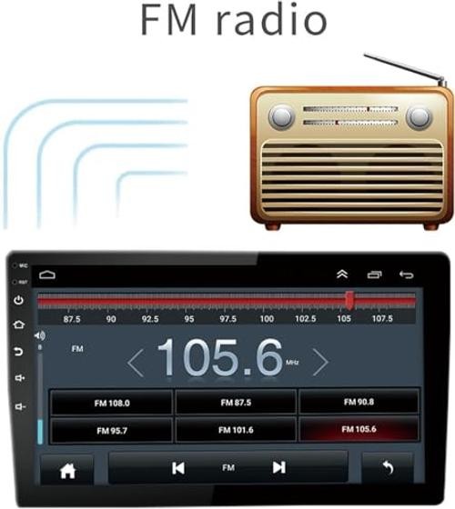 8-Core Andorid 14 Car Stereo Radio for Fiat 500 2007-2015, 9 inches Black1