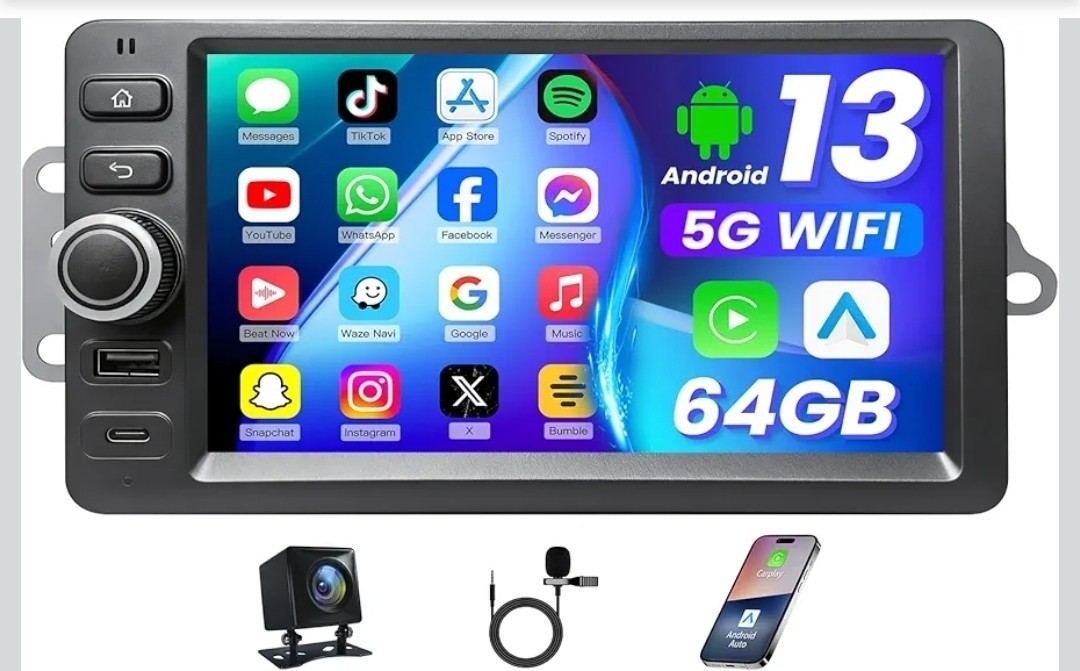 4Core+64G ROM Car Radio for 2003-2006 Chevy Silverado: 1280 * 800P IPS Touch