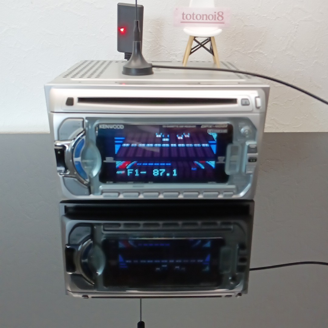 KENWOOD DPX-4021 2DIN CD/Cassette Car Audio DSP Receiver – Checked and Working