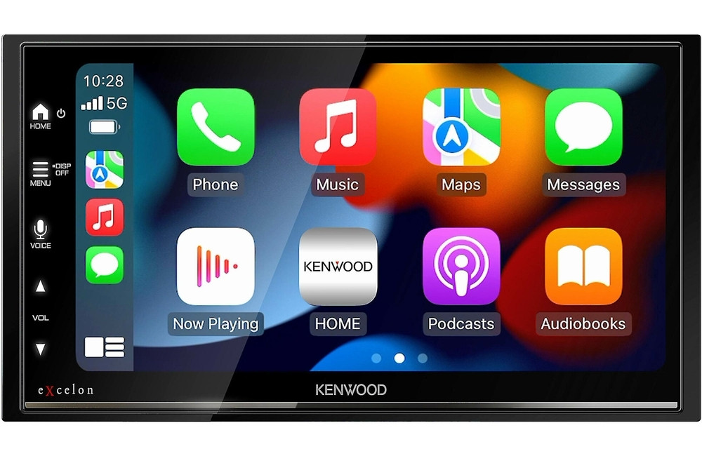 Kenwood eXcelon DMX809S 6.8” Double DIN Receiver w/ Sirius XM Tuner