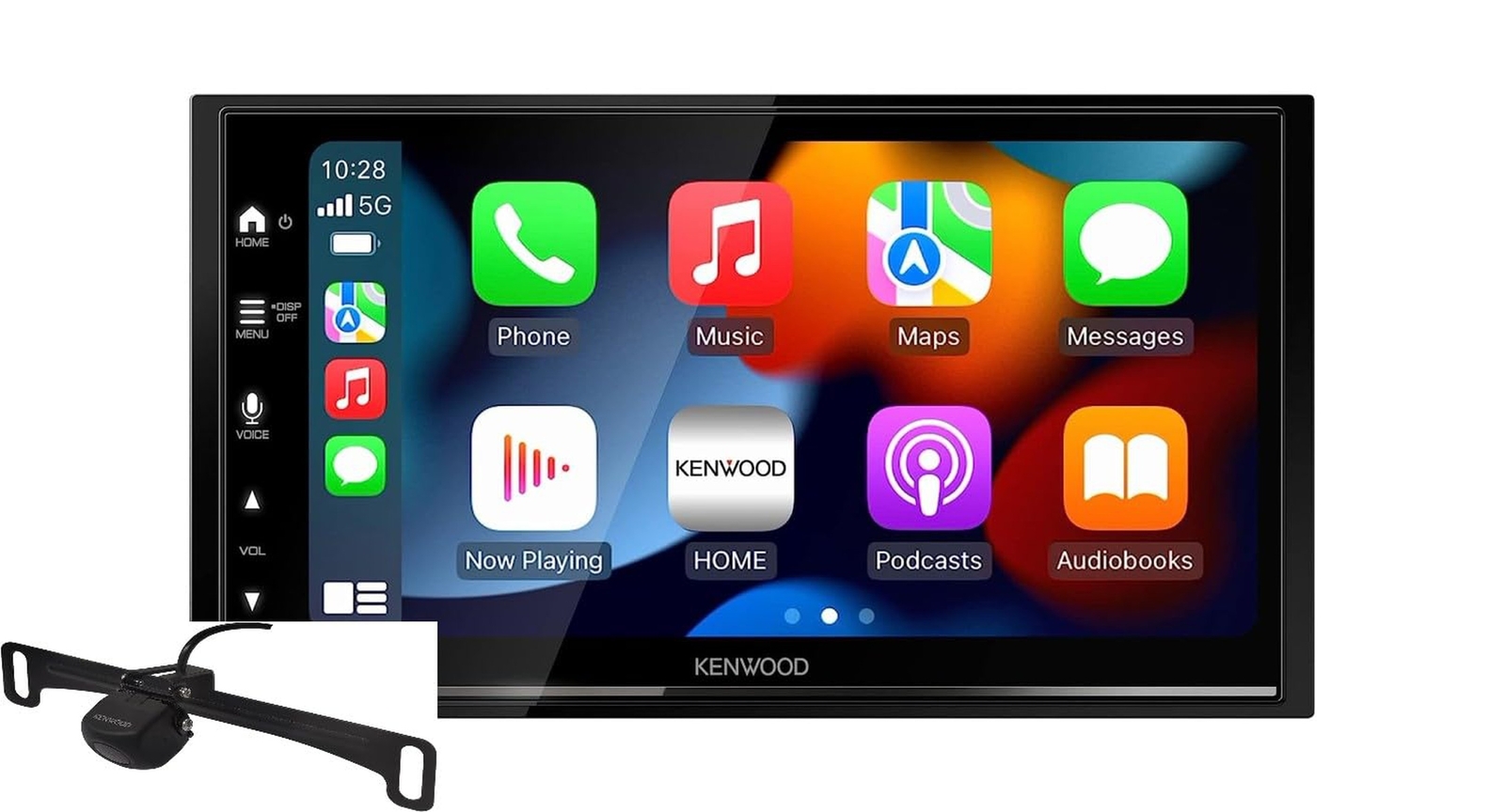 KENWOOD DMX809S 6.95″ AM FM BT HDMI Car Stereo | Plus CMOS-230LP Backup Camera
