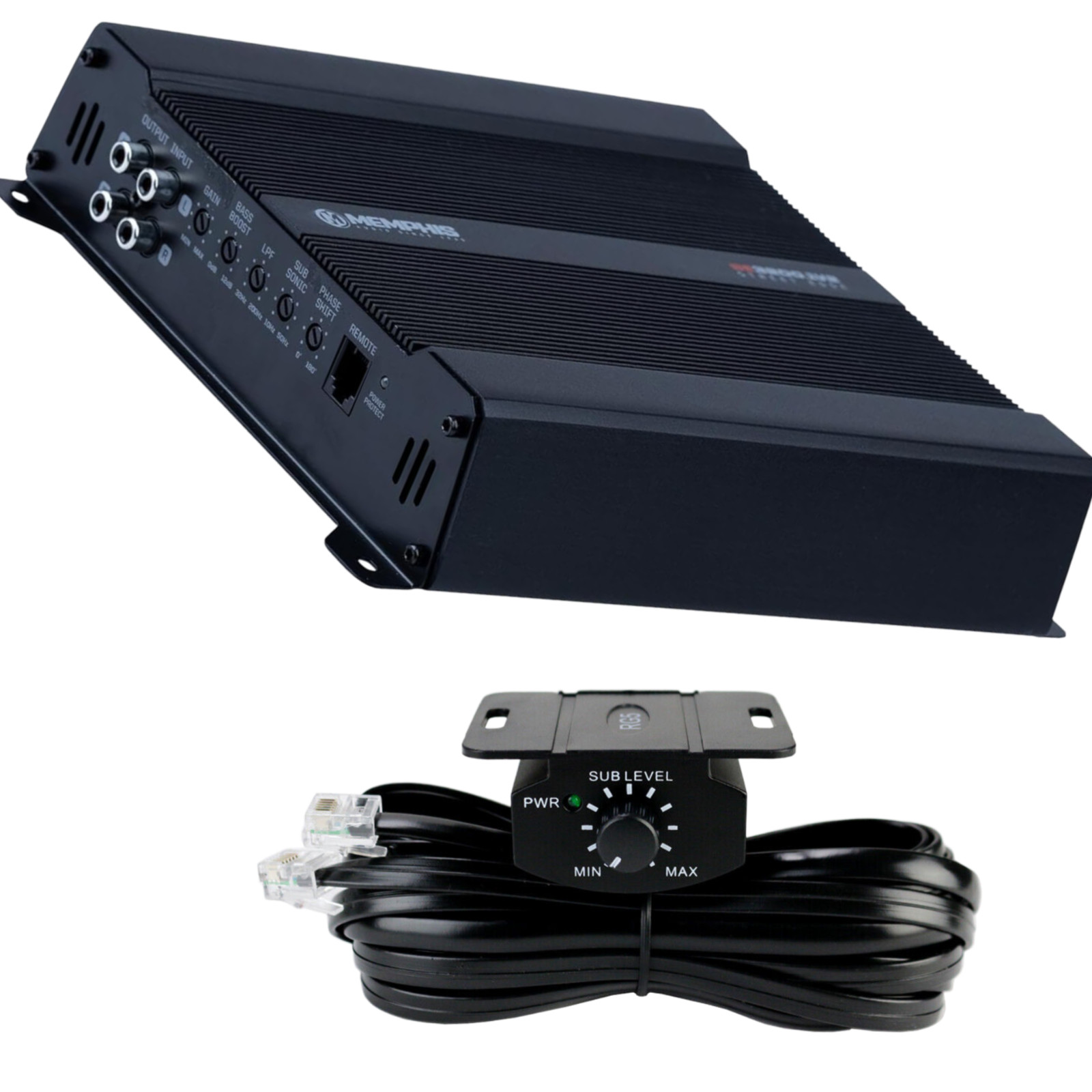 Memphis Audio SE3200.1V2 Street Edge 3200W MAX 800W RMS 1Ohm Monoblock Amplifier