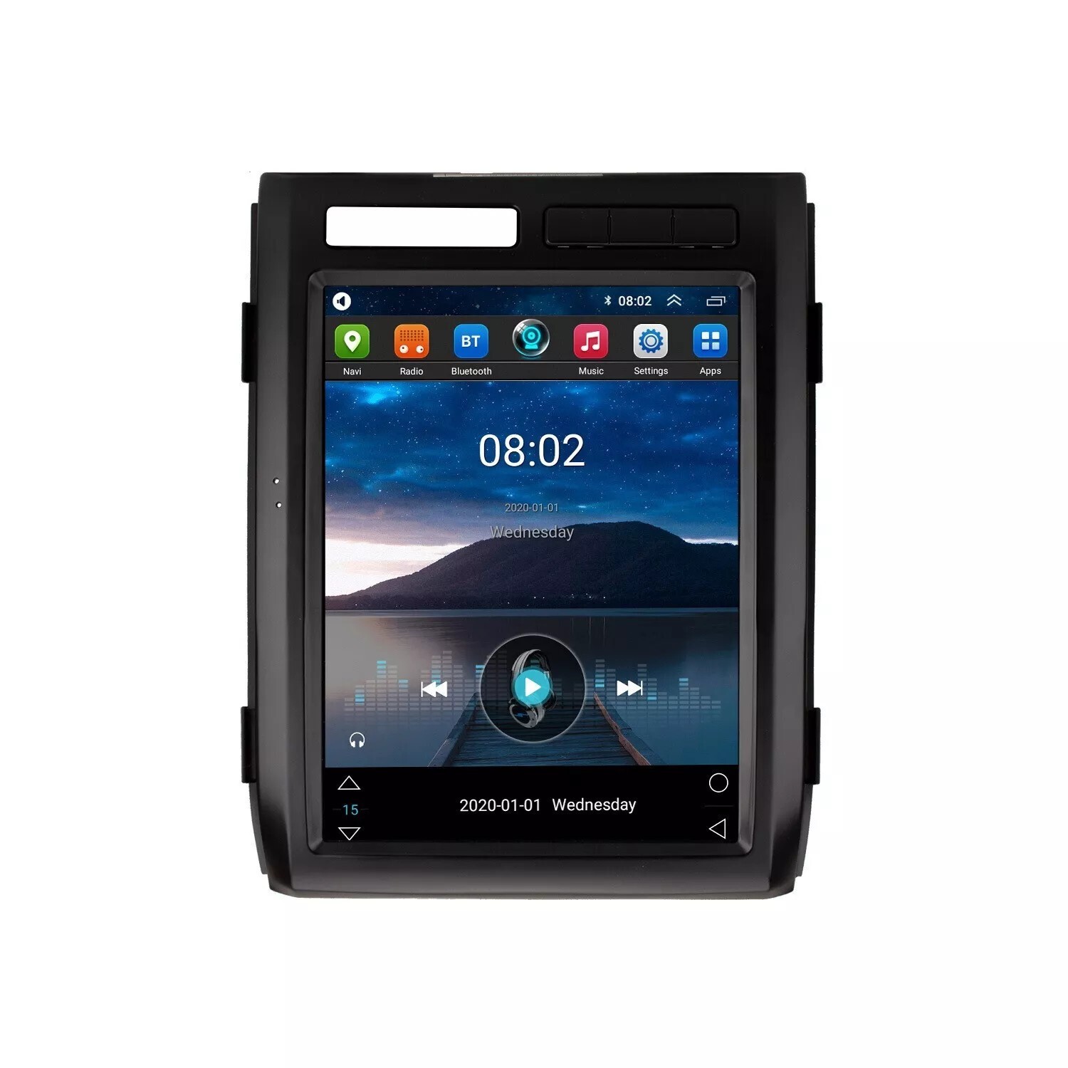 12.1″ Large Car Screen Tesla Style 64G Car Radio Stereo For Ford F150 2008-2012