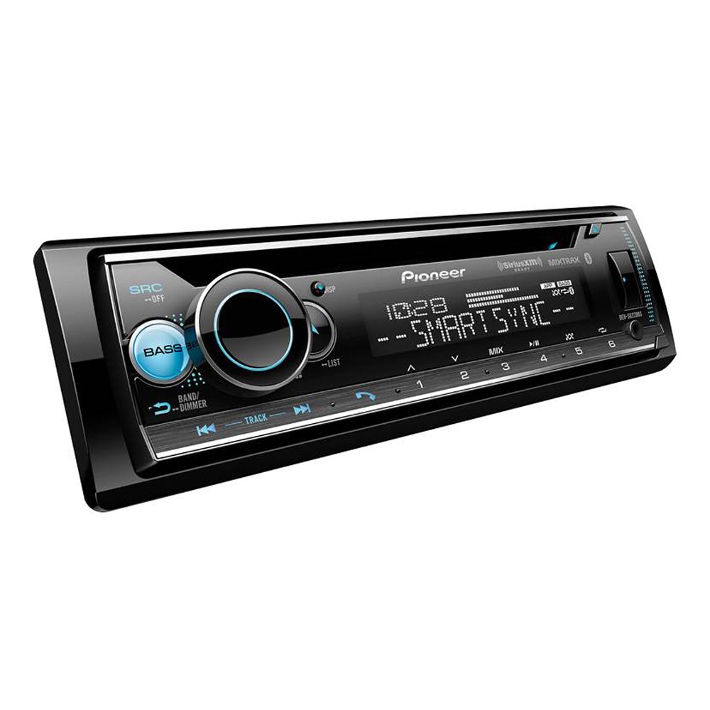 Pioneer DEH-S6220BS CD – Built-in Bluetooth, Color Customization