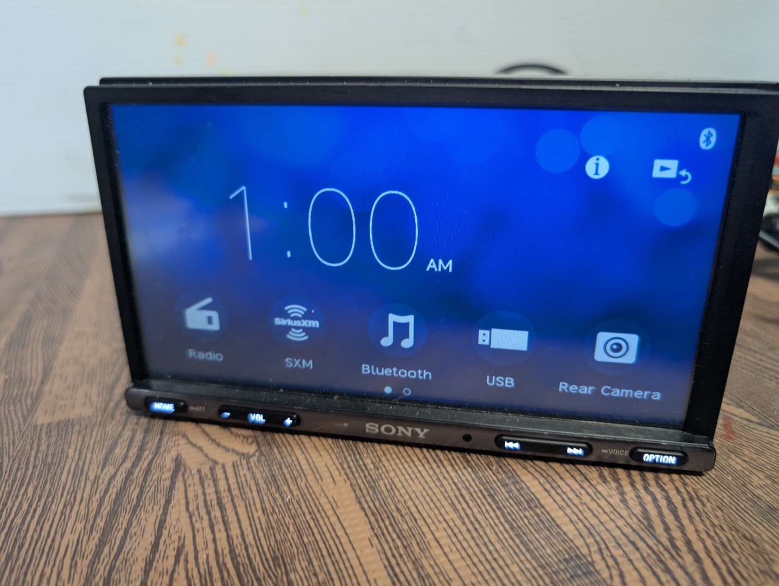 SONY XAV-AX3200 Receiver Bluetooth Car Audio Apple Android Play Radio Usb