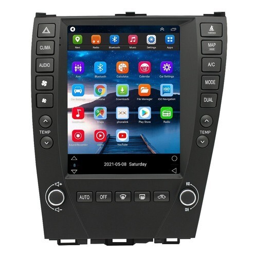 Used 9.7” Tesla Screen Car Radio Android For Lexus ES ES240 ES350 2006-2012