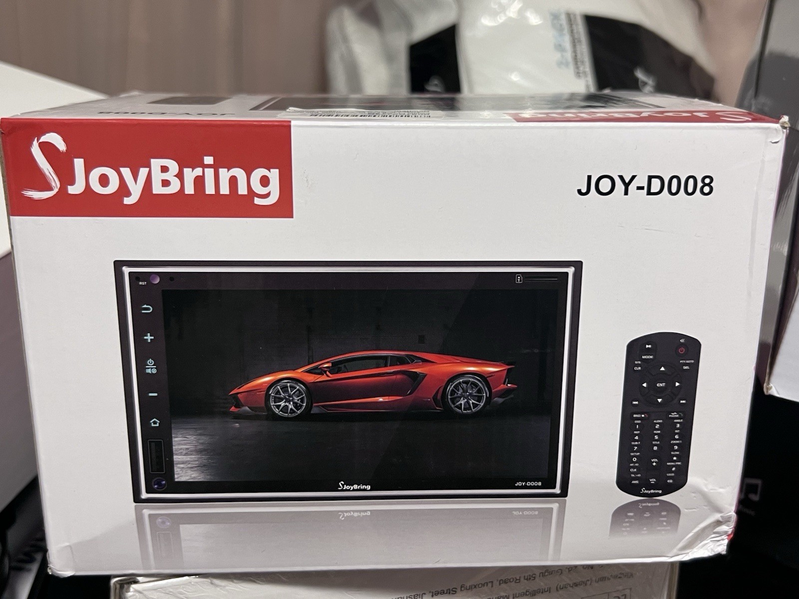 JoyBring JOY-D008 Double Din Car Stereo 7” Touchscreen Bluetooth USB AUX NEW