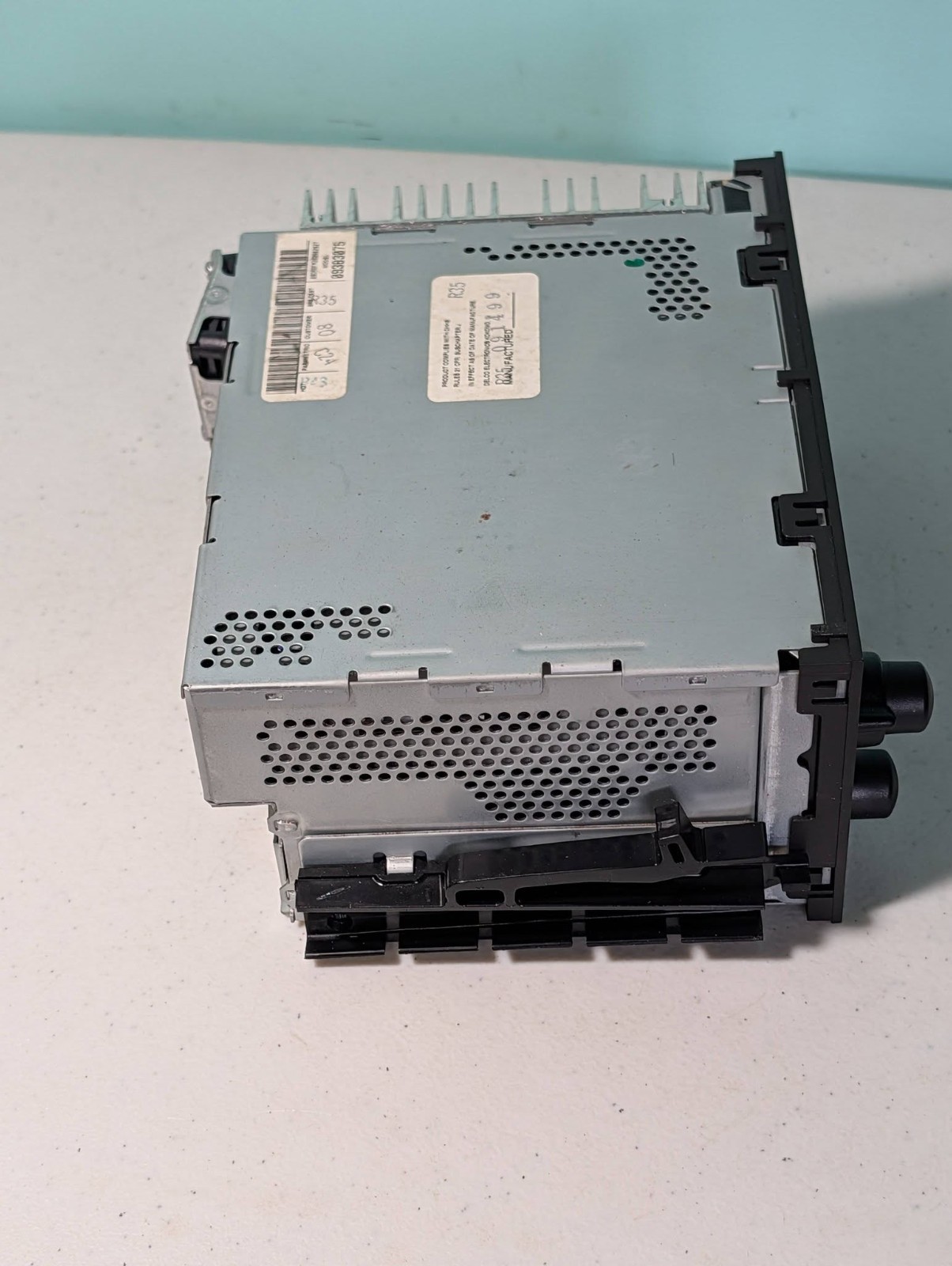 AC Delco Electronics CD Player Car Radio Am/Fm In Dash Unit Untested
