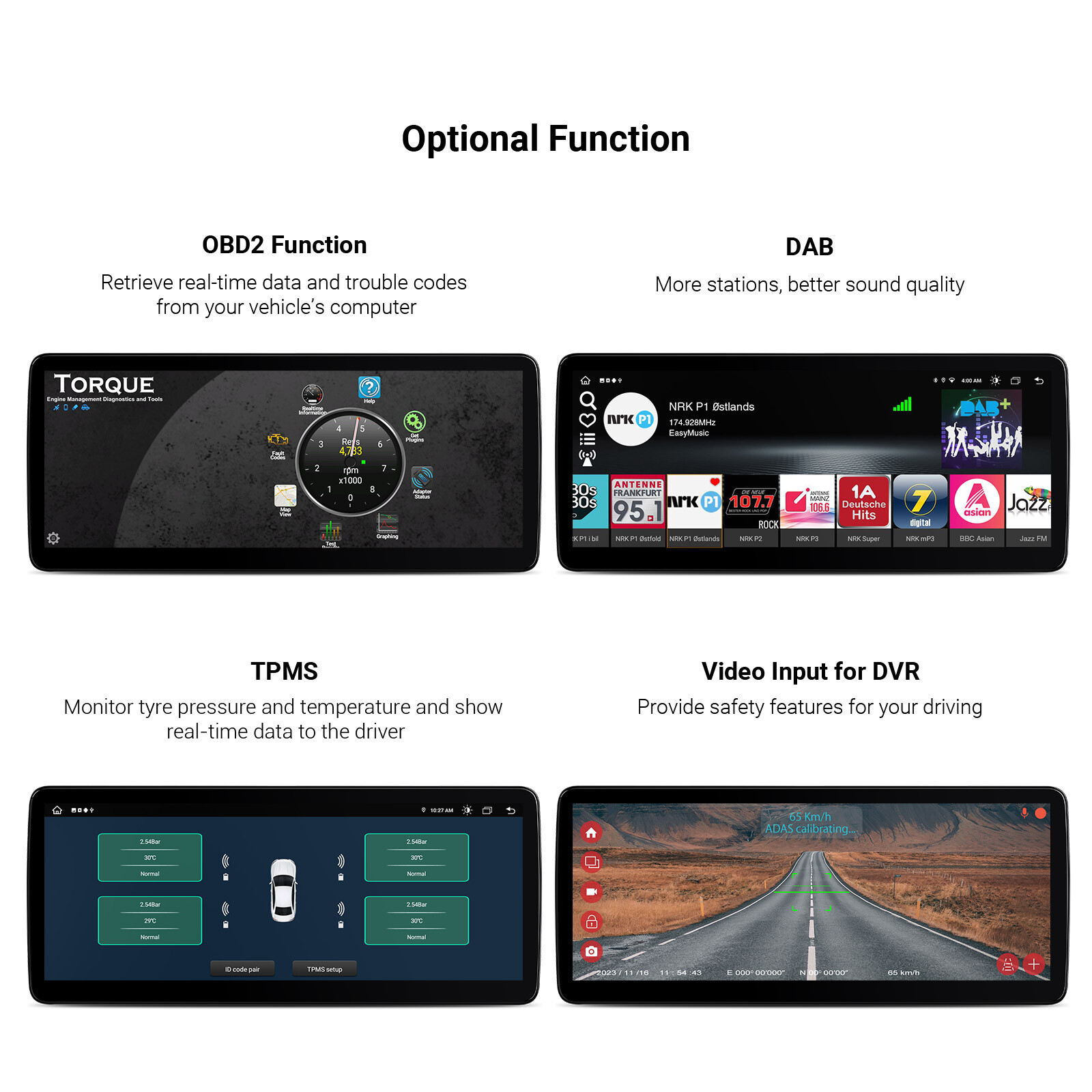 12.3″ Android 13 Car Stereo GPS Navi 4G WIFI CarPlay DSP For Benz W176 X156 W463