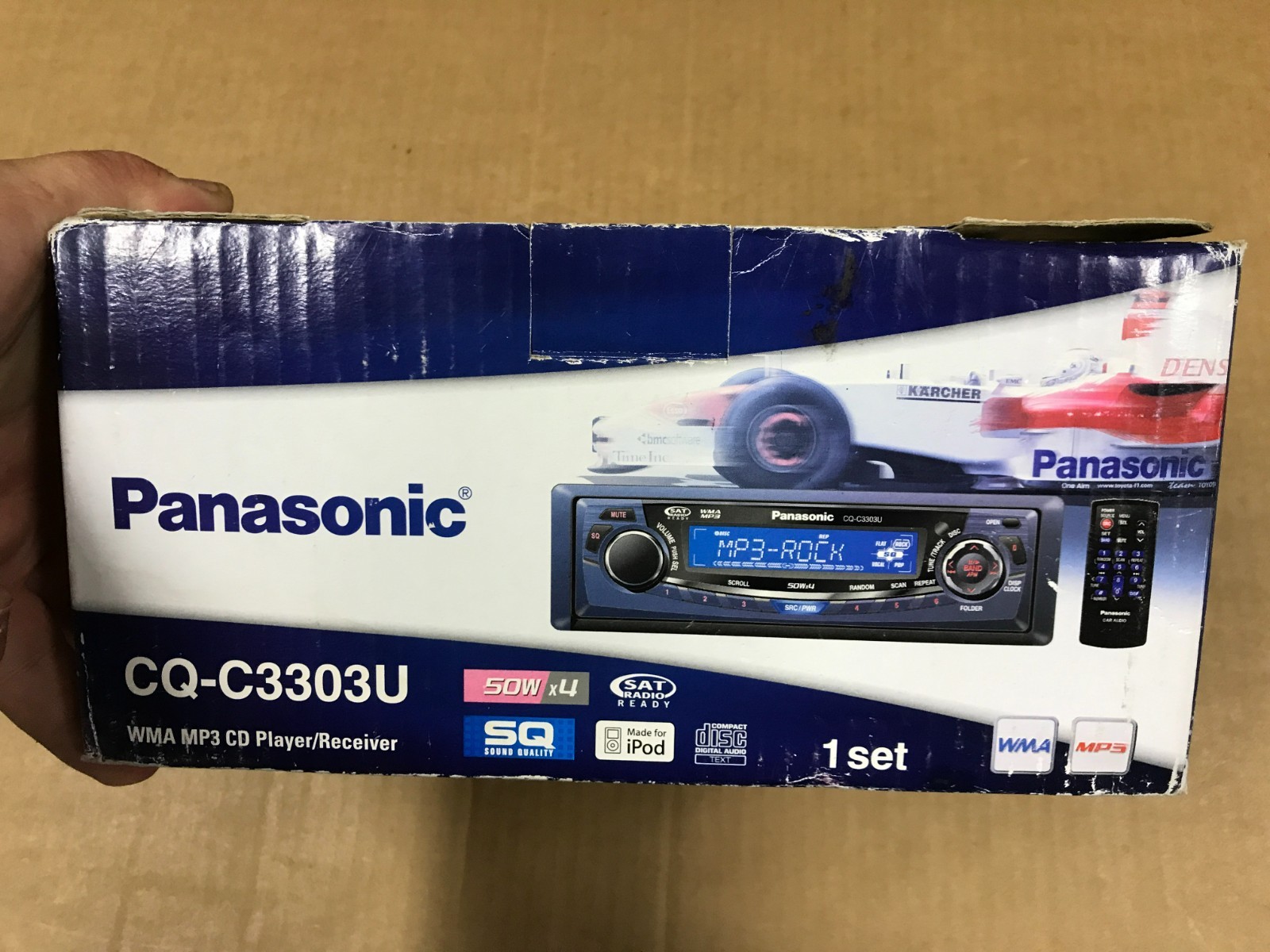 New-Open Box – Panasonic CQ-C3303U WMA MP3/CD Player/Receiver