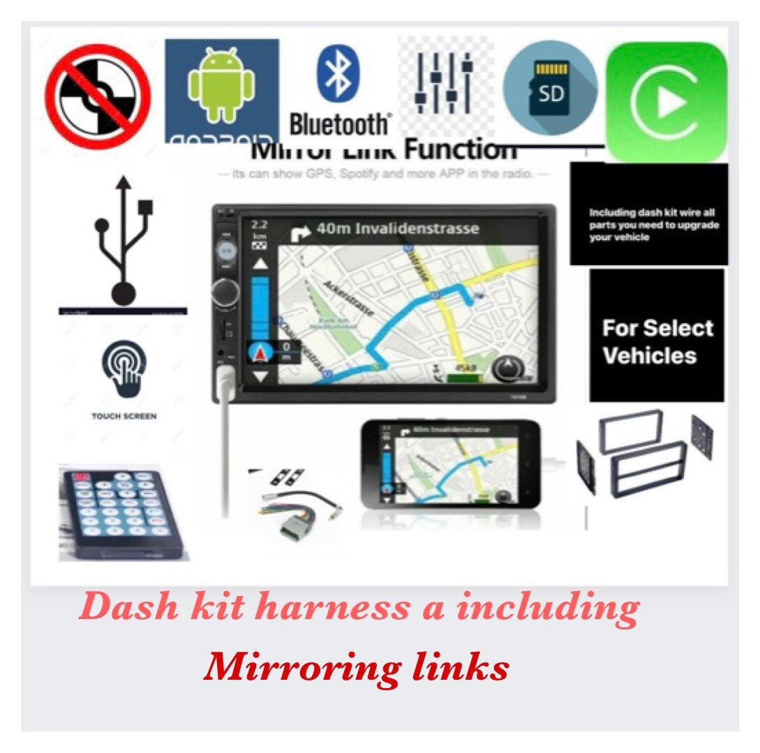 For 2006-2010 DODGE RAM Bluetooth touchscreen USB AUX CAR RADIO STEREO