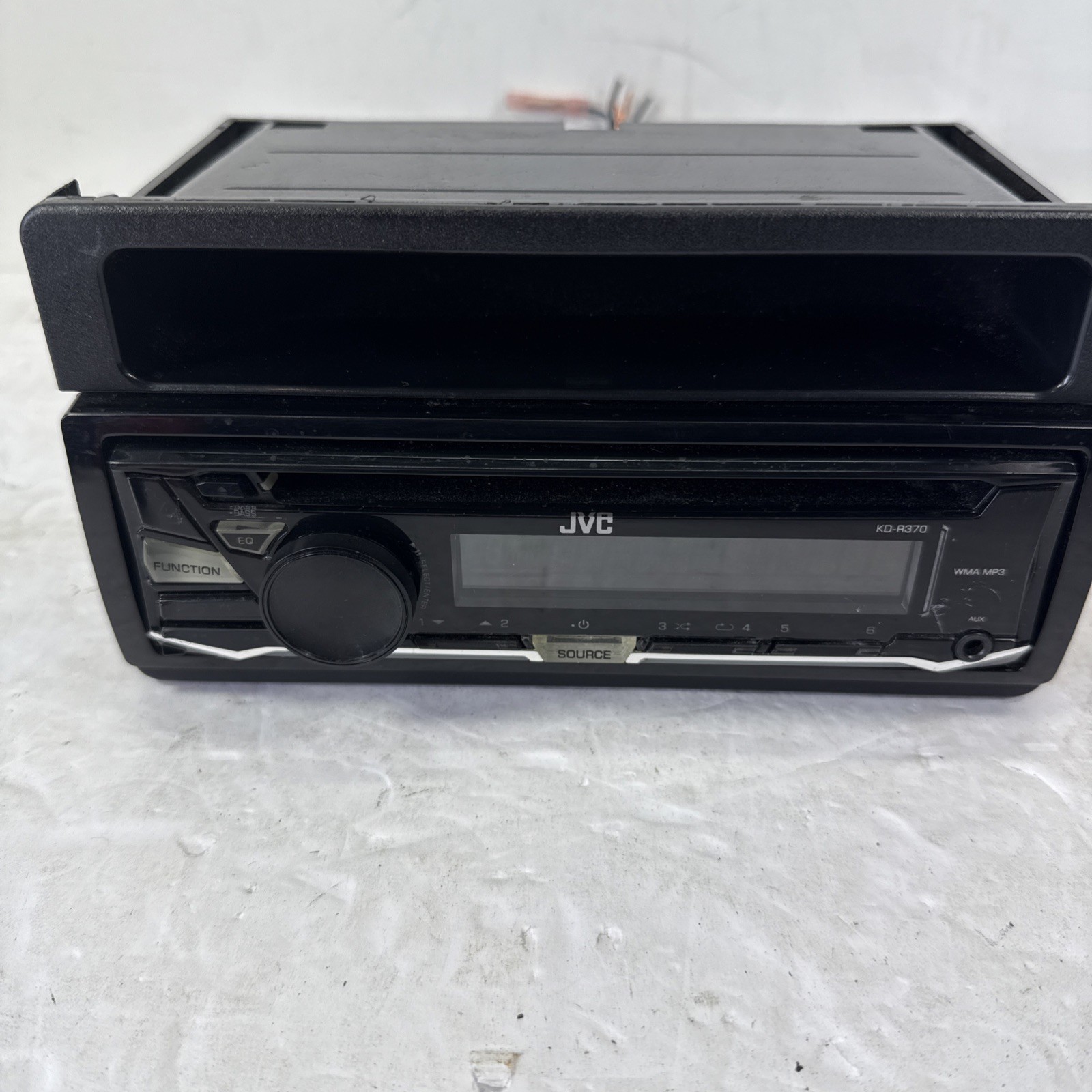 JVC KD-R370 CD AM/FM Front AUX Car Stereo Receiver | TESTED ✅