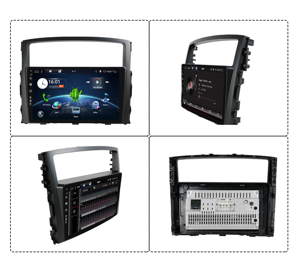 Car Radio For Mitsubishi Montero 2006-2019 Apple CarPlay Android 15 GPS Navi US
