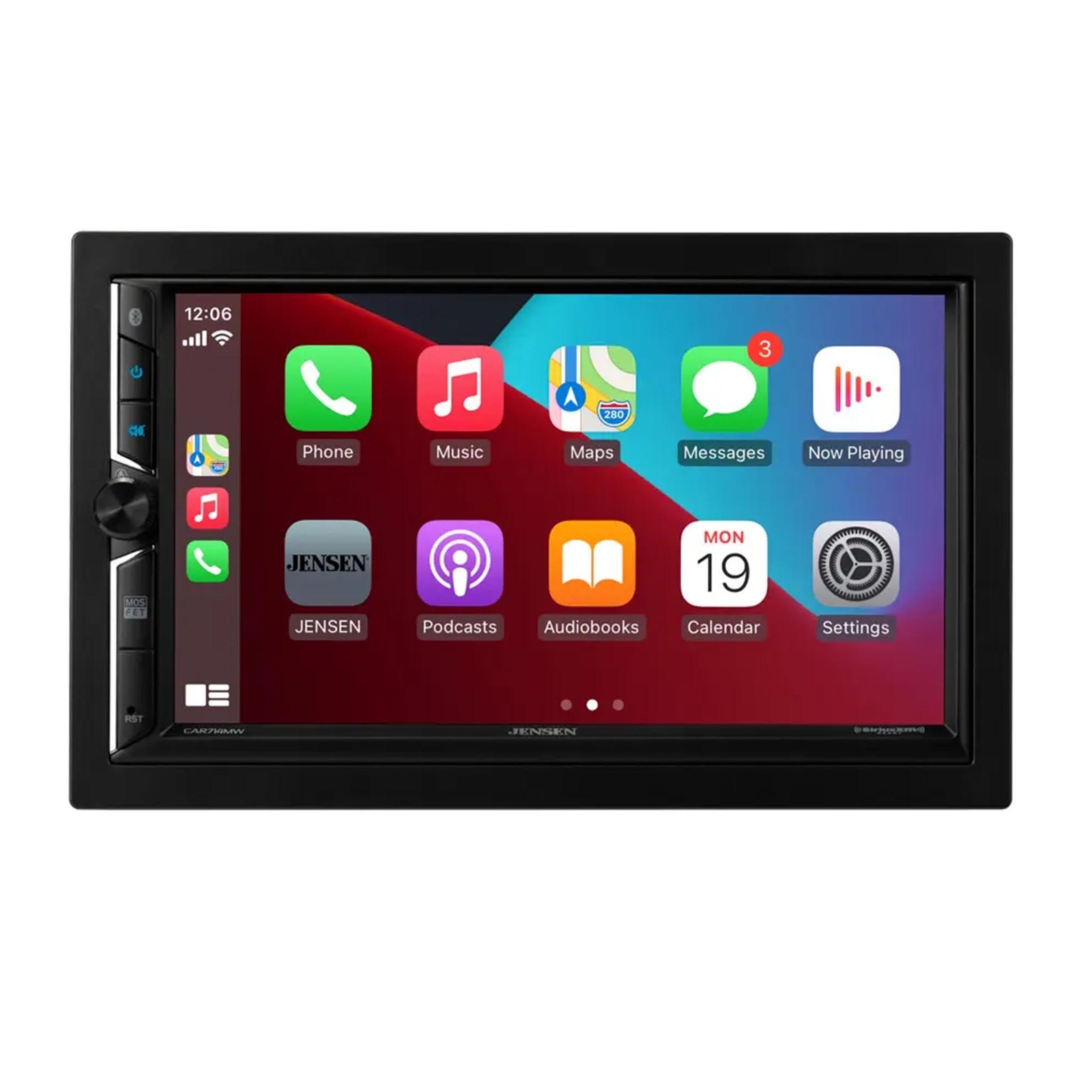 Jensen CAR714MW Car Radio with 7″ Touchscreen