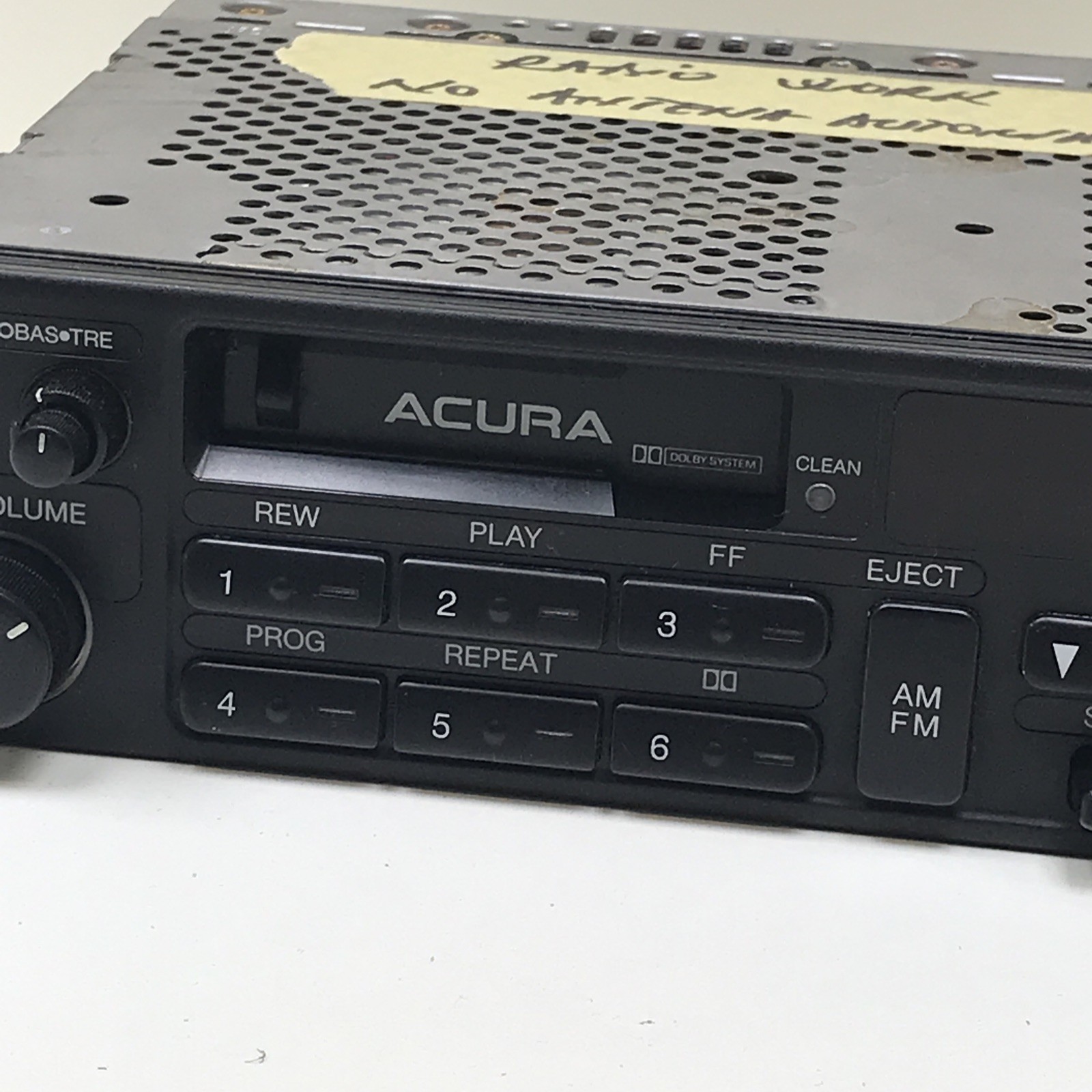 Acura Radio Stereo Tape Deck Model 39100-SK7-A122-M1 In Dash Stereo AM FM Player