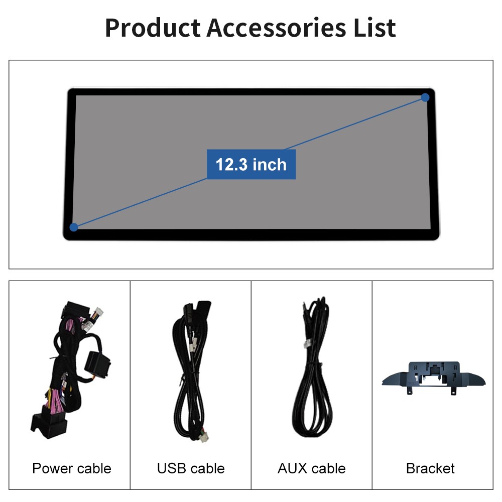 Touchscreen Carplay/Android Auto For BMW 1 2 3 4 F20 F30 F31 F32 F33 F34 F36