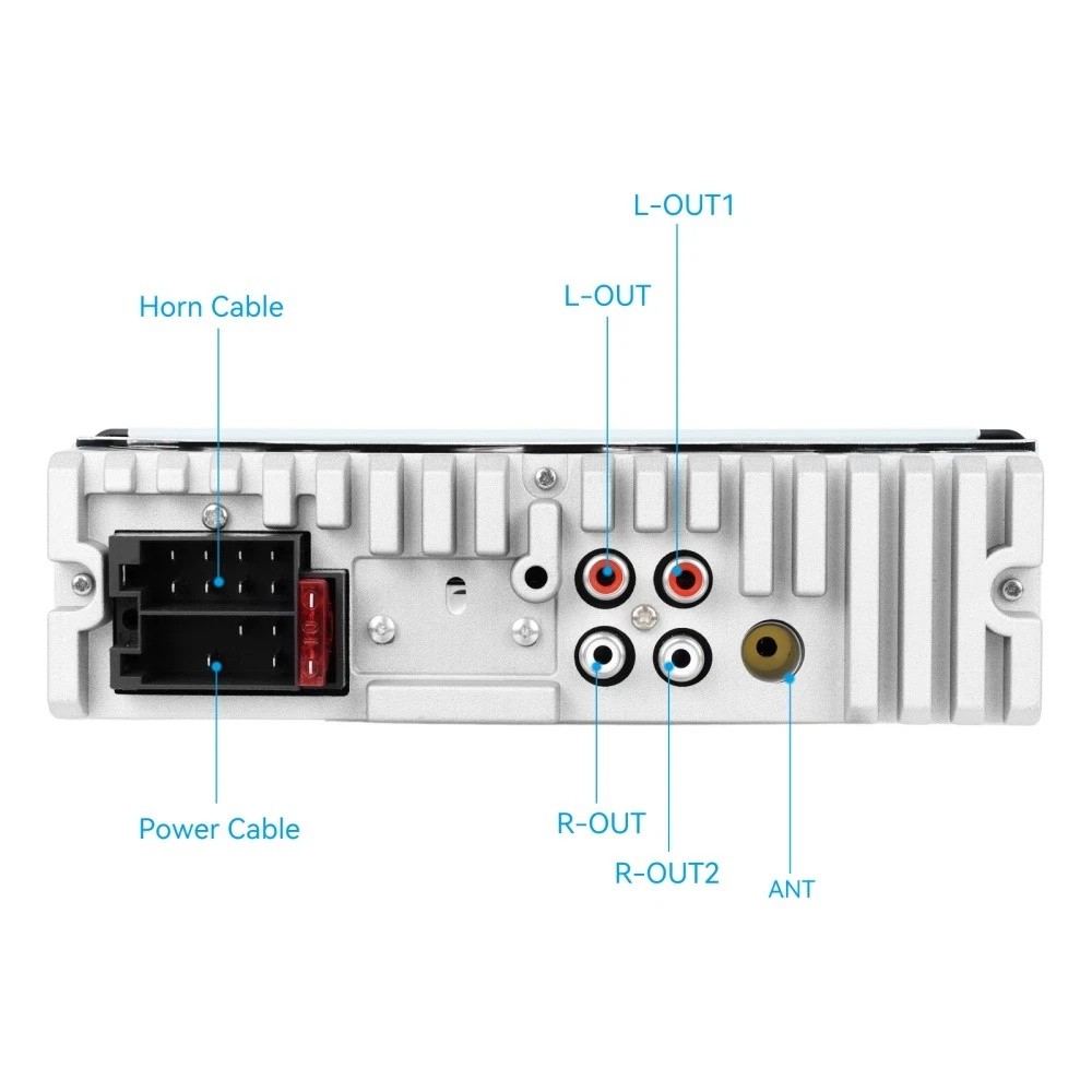 1 DIN 2.17 inch Car Stereo Radio Touch Screen Bluetooth FM MP3 Player TF USB AUX