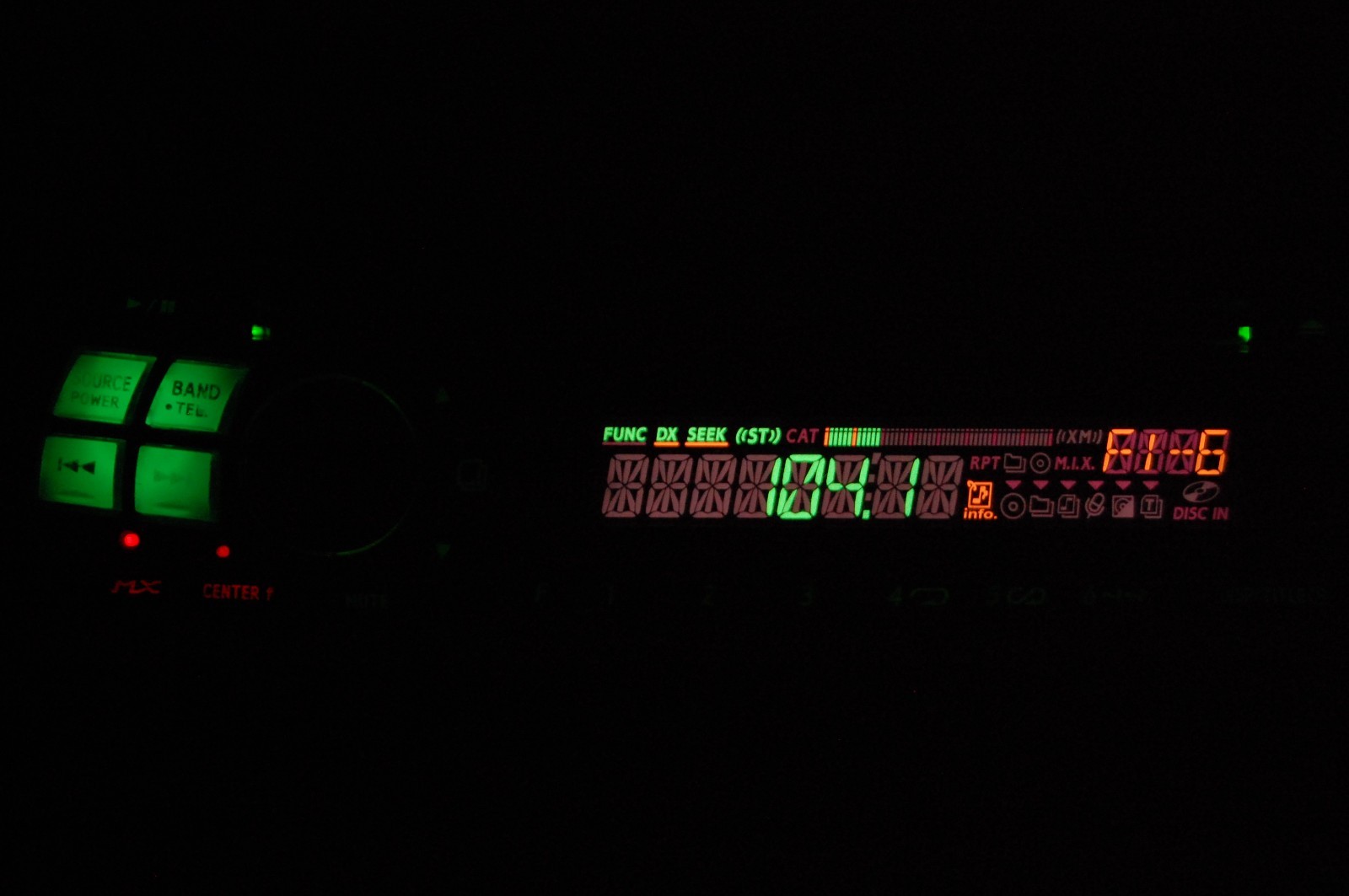 Vintage Alpine CDA-9820XM AM/FM/CD player car stereo w/Bluetooth Ferrari Lambo
