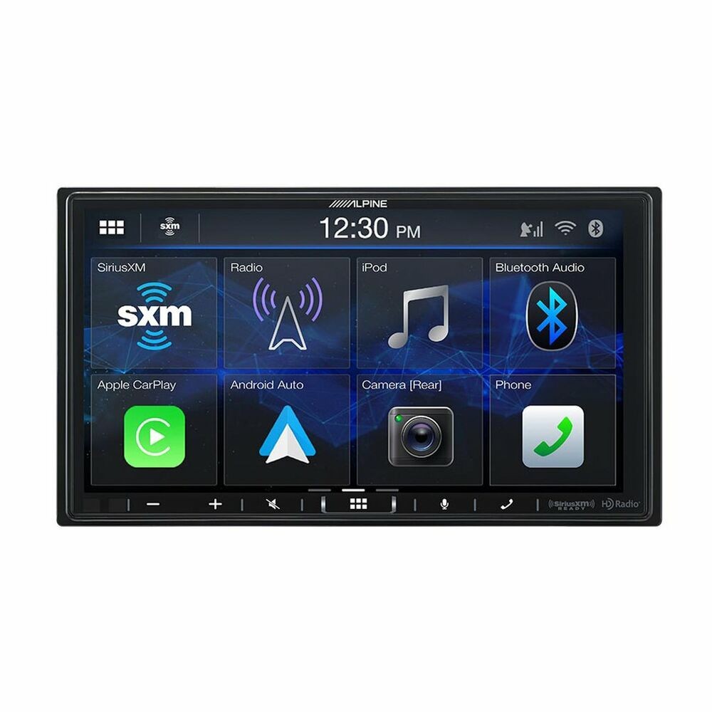 Alpine iLX-407 | 7″ Double DIN Digital Multimedia Receiver w/ Camera