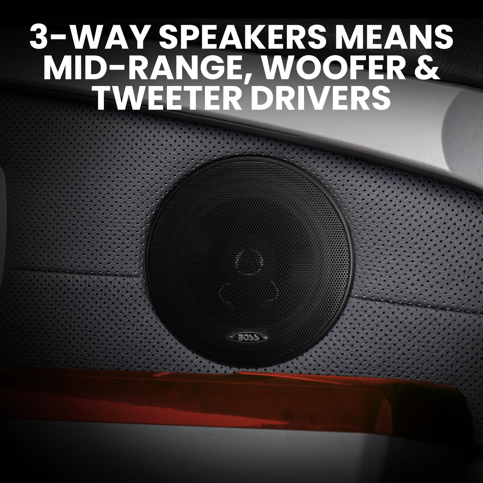 Boss 508Uab Bluetooth Am Fm Receiver With 6.5 Inch Speakers And Remote