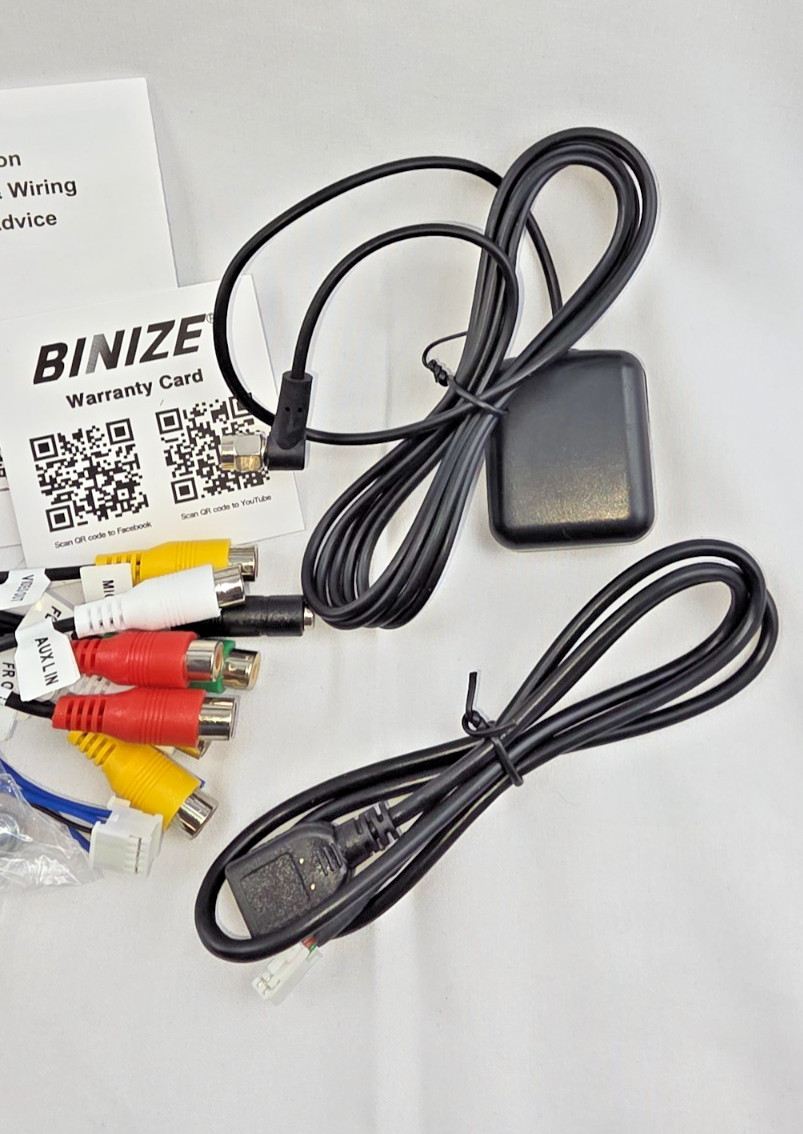Binize Android 12 Car Stereo 10″ Single DIN 32GB GPS Wireless CarPlay AA