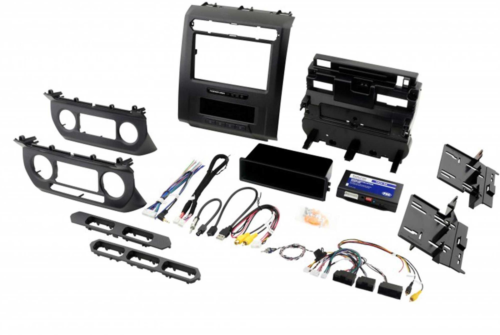 Alpine iLX-W670-S 7-Inch Receiver + PAC RPK4-FD2101 2015+ Ford Truck W/8″ Kit…