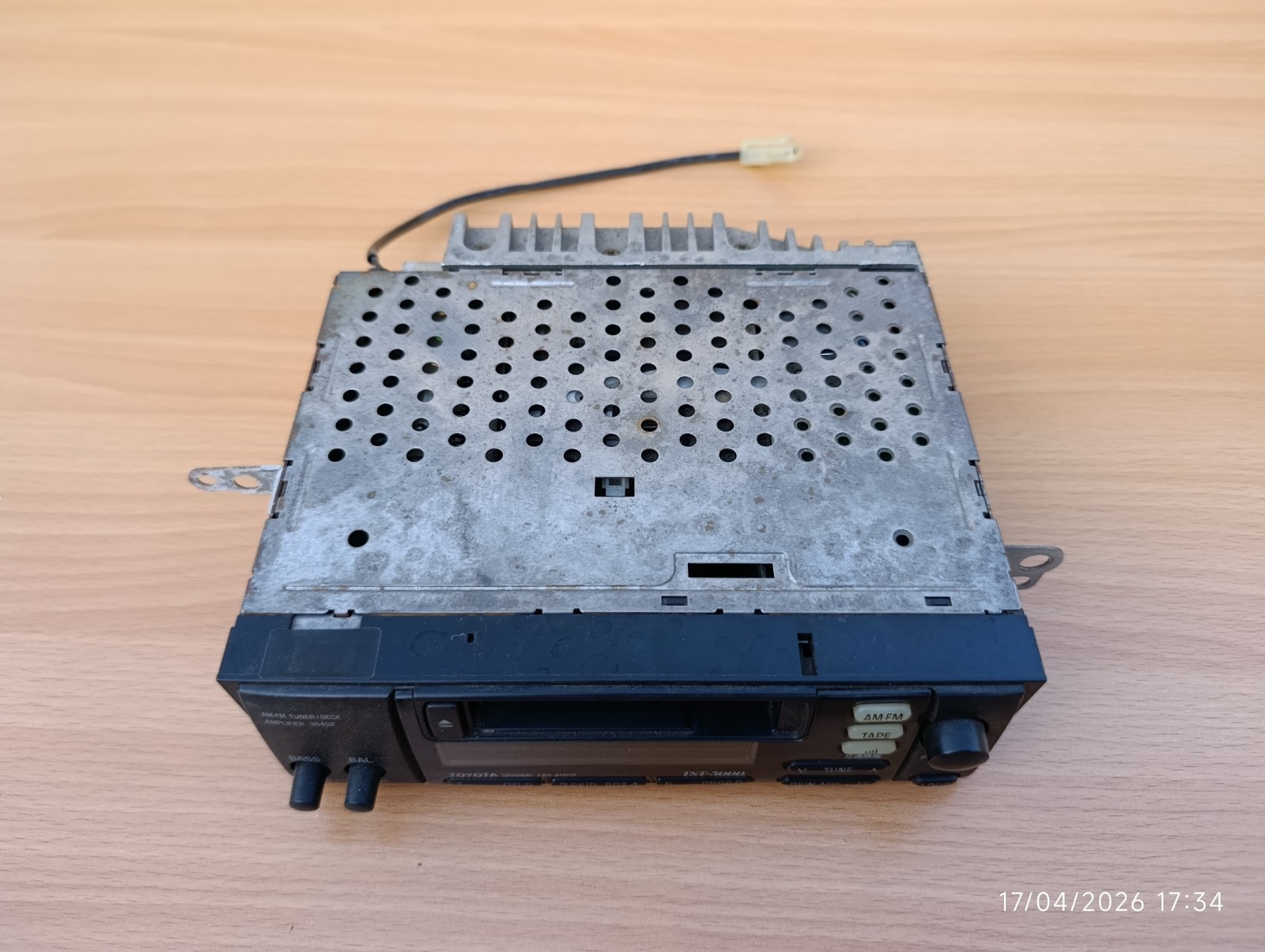 Toyota Corolla AE100, AE101 OEM TST-5000 Cassette Player with Equalizer Support