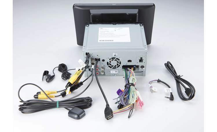 JVC KW-Z1000W Digital Media Receiver featuring 10.1″ HD Screen