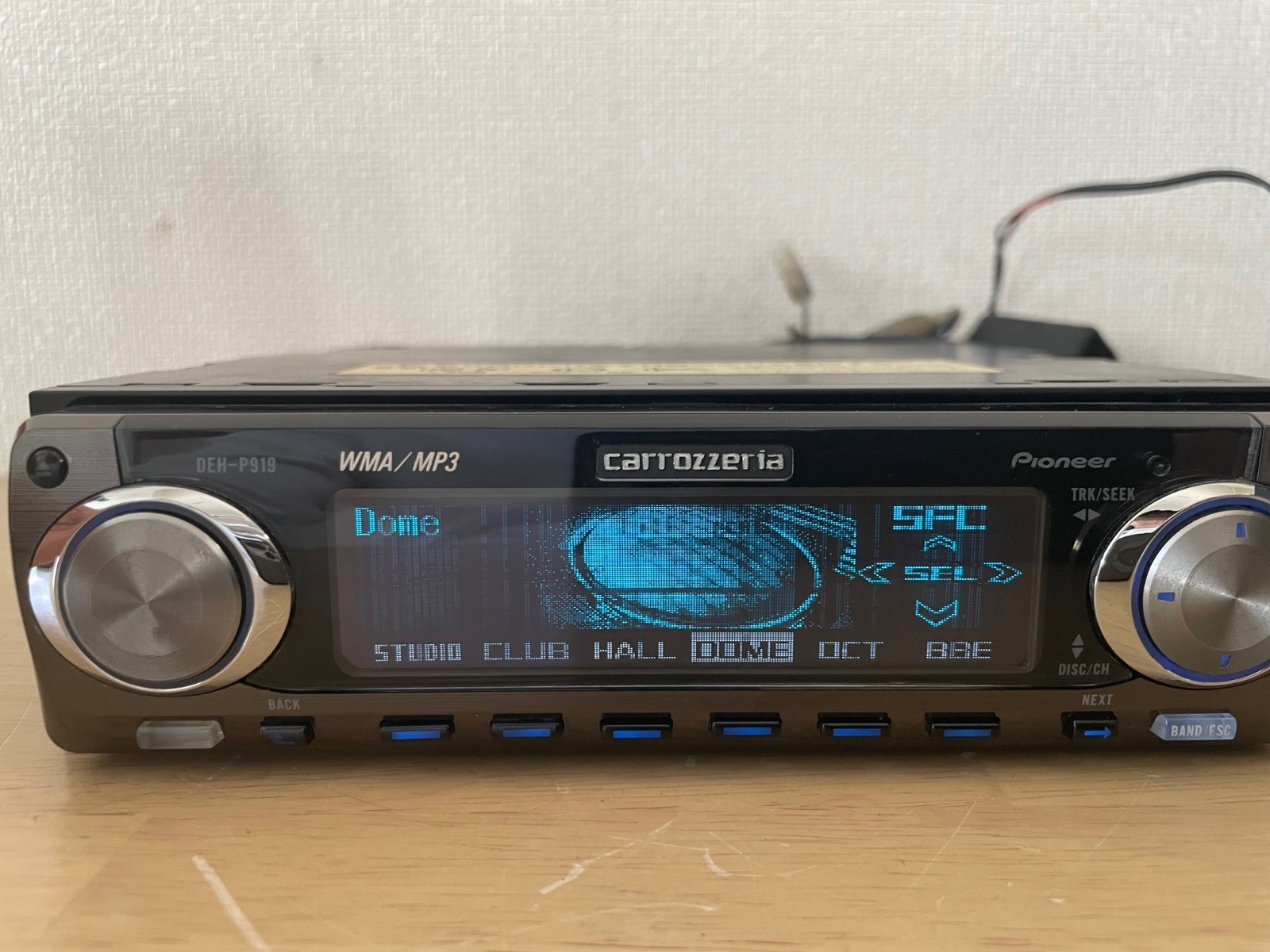Pioneer Carrozzeria DEH-P919 1Din Car Audio CD Bluetooth Player Concert Hall