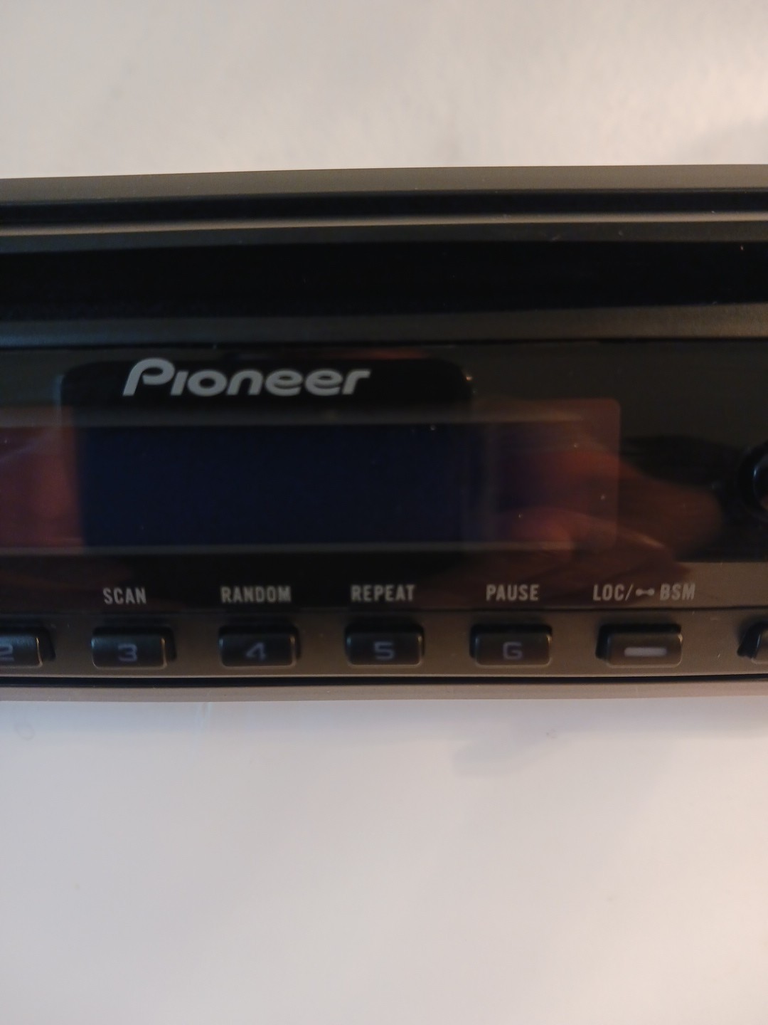 Pioneer DEH-1800 Super Tuner lll Car CD Player EQ/Mosfet 50 Wx 4 Amp/Detach Face