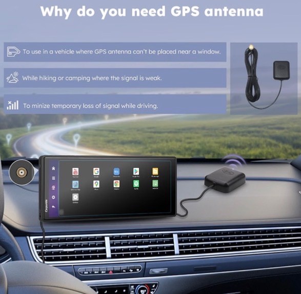 W903Plus Wireless CarPlay & Android 4+64 GB, 9.3″ HD IPS Touchscreen GPS BT