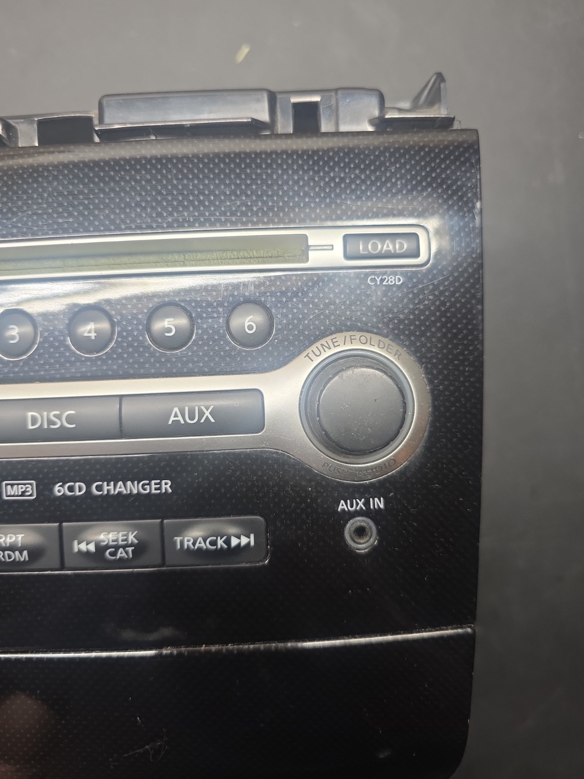 09-14 Nissan Maxima OEM Radio 6 CD AUX Player w/ Dash Trim 28185 9N00A PN-3017D