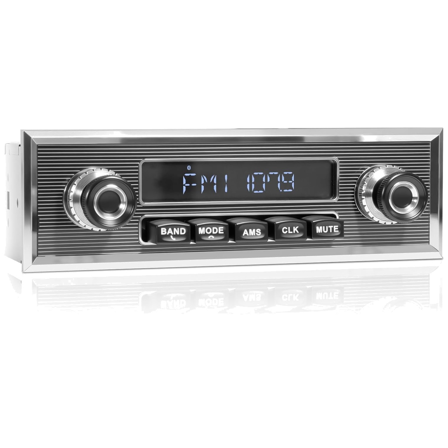 Classic Vehicle Bluetooth Stereo – Retro Radio Single Din