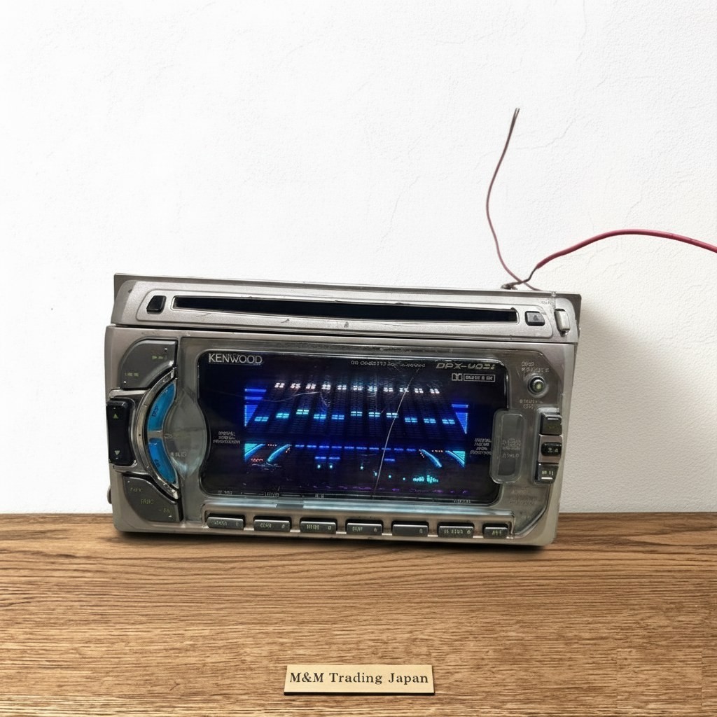 Kenwood DPX-4021 2-DIN CD Cassette Player Car Audio Head Unit JDM