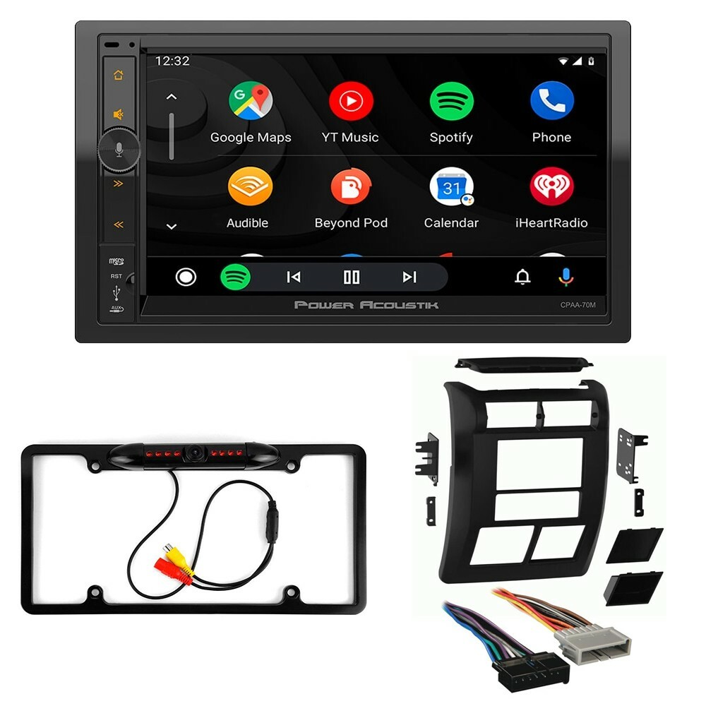 7″ Screen Wireless Apple CarPlay AM/FM Car Stereo No CD for 1997-2002 Wrangler
