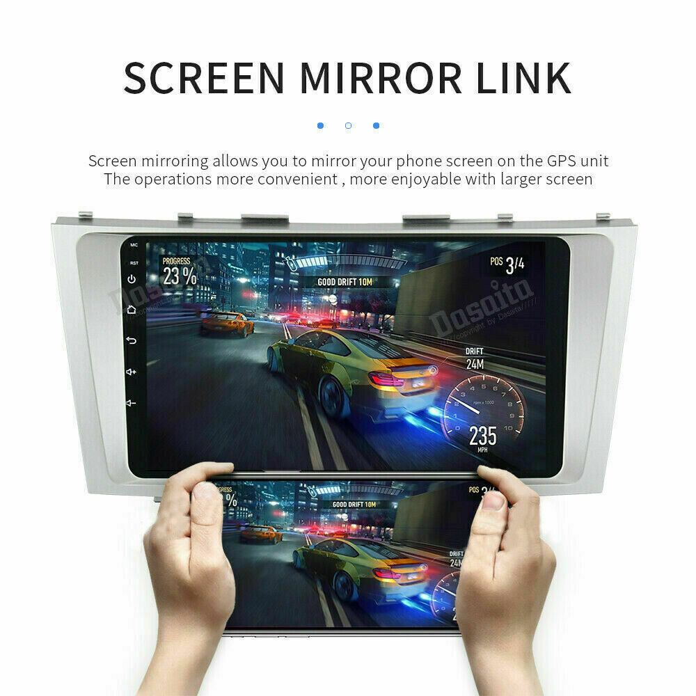 2+32G Android 12 Carplay Car Radio For Toyota Camry 2007-2011 GPS Player +Camera