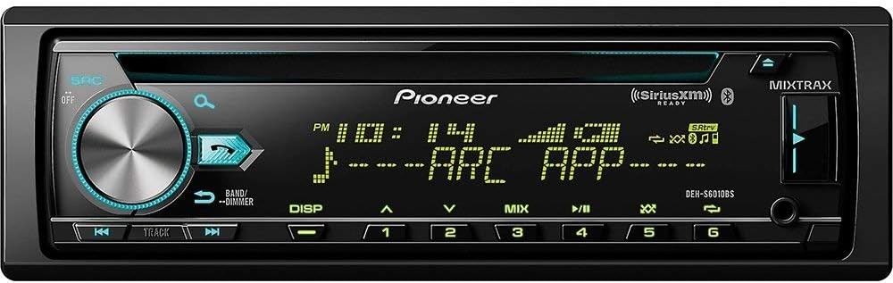 Pioneer DEH-S6010BS CD Receiver with Built in Bluetooth, USB, Aux Input, SiriusX