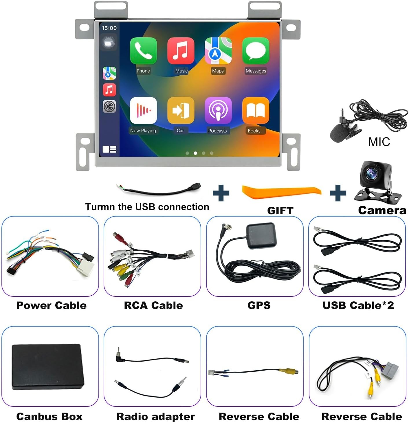 Car Stereo for Dodge Charger 2011-2014, Dodge Journey 2011-2020/Chrysler 300/300