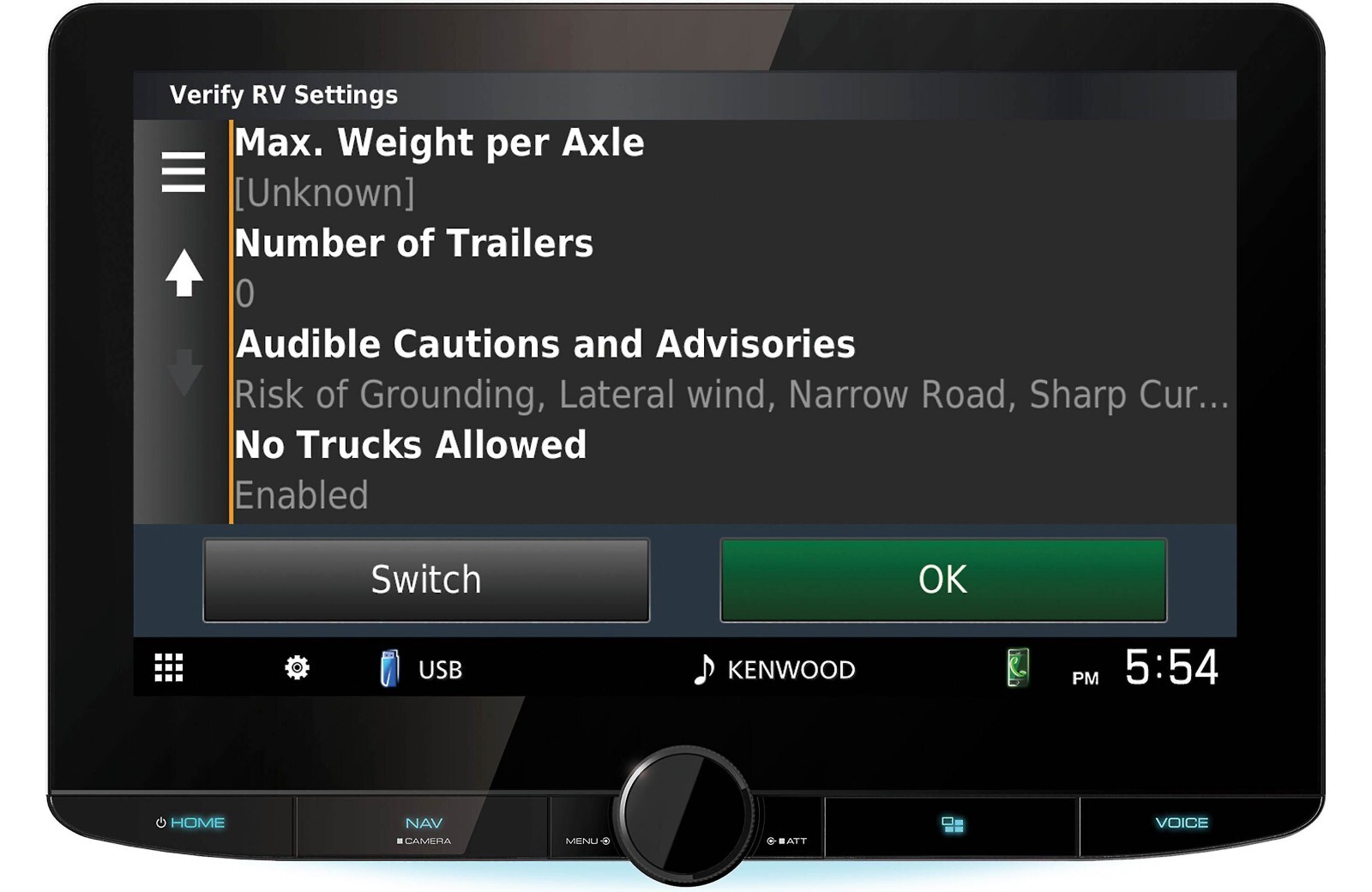 Kenwood DNR1008RVS Digital multimedia receiver with built-in navigation