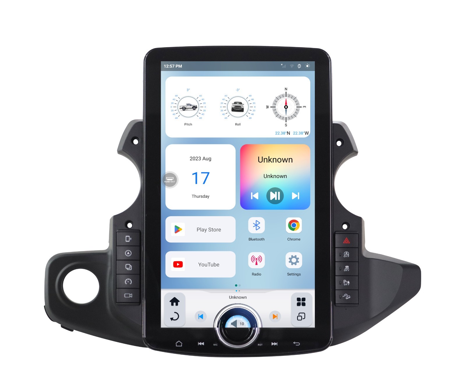 15.6″ Car Radio For Jeep Wrangler JL Gladiator JT 2018-2023 Stereo Carplay GPS