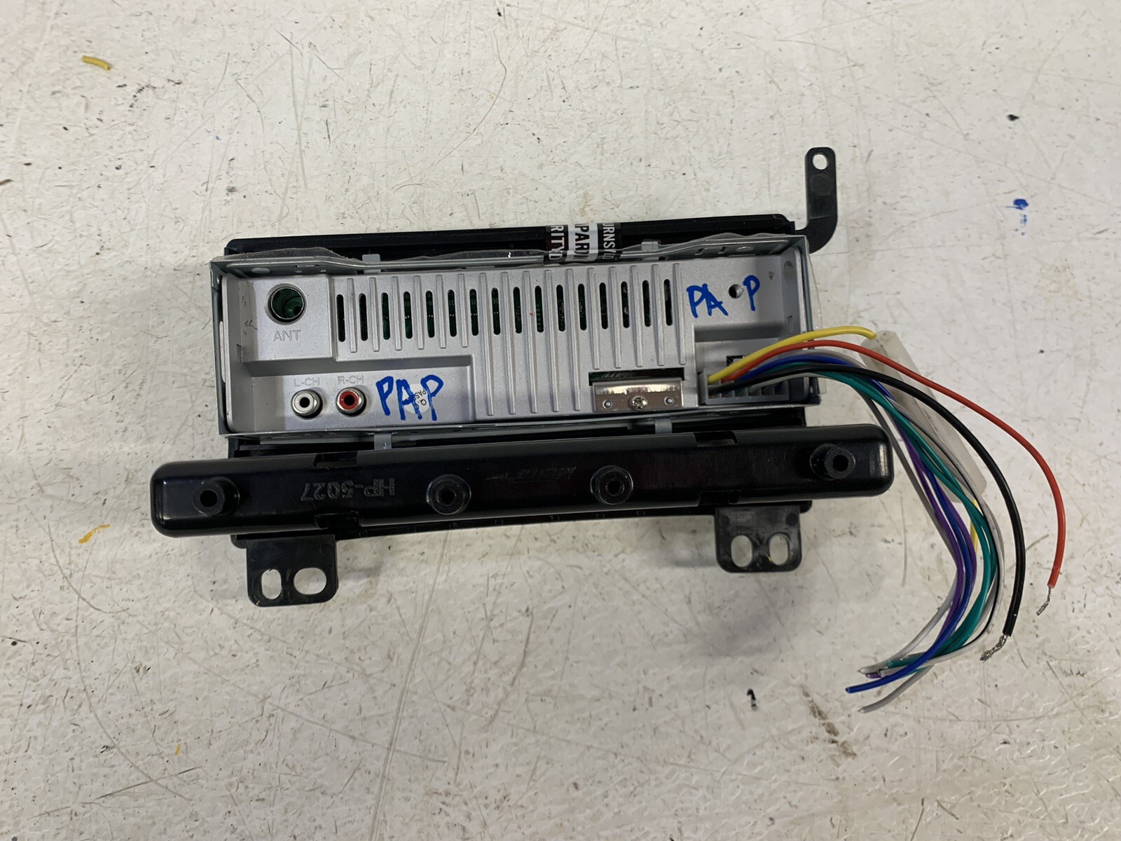 Dual XDM17BT radio stereo Media receiver USB AUX tested shallow mount